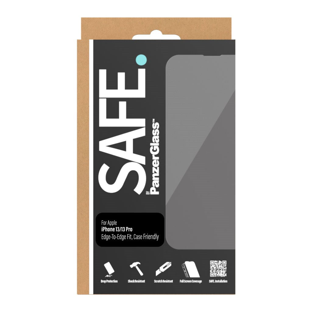 SAFE. by PanzerGlass® Screen Protector iPhone 13 | 13 Pro | Edge-to-Edge